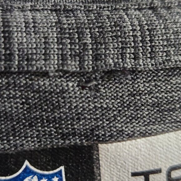 Philadelphia Eagles Dri-Fit Shirt, Men's Large, Heather Gray, Minor Defect - Picture 5 of 5